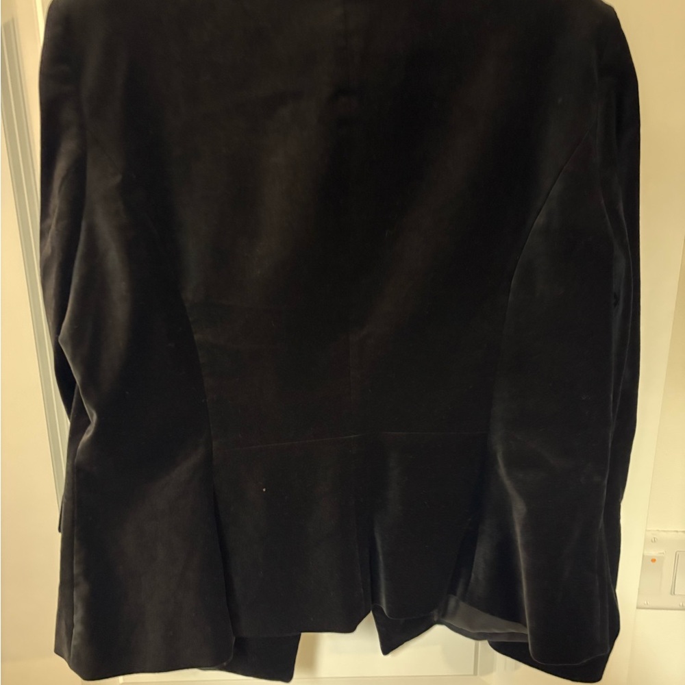 White House Black Market Velvet Blazer - Picture 5 of 7